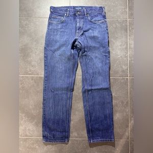 Patagonia straight dark wash denim